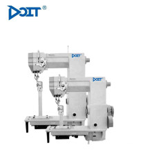 DT 998CRS Single needle semi-high post bed right side leather sewing machine (roller feed with small hook)